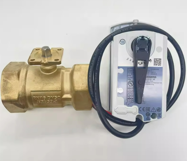 西门子球阀执行器GDB141 GLB161.9E VAI61铜螺纹电动二通水阀调节