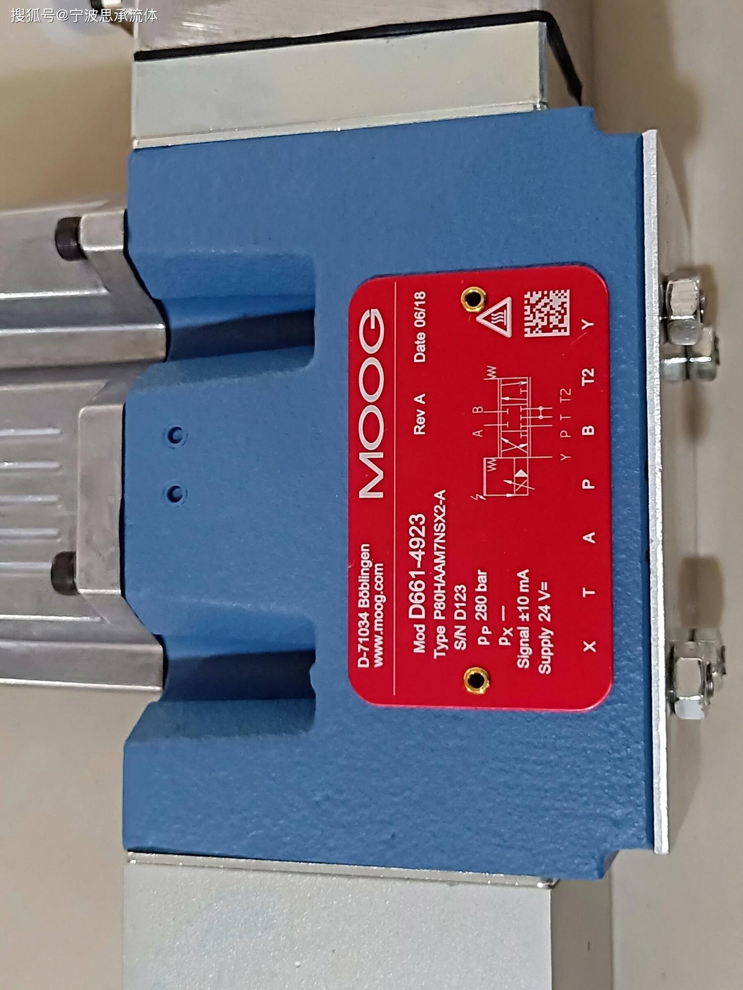美国MOOG穆格伺服阀G761-3005B
