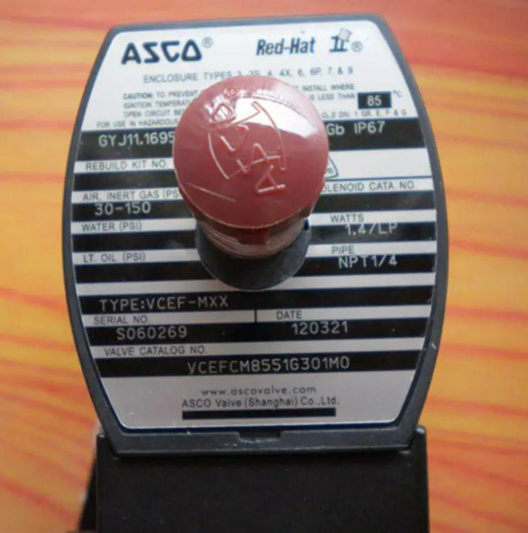 ASCO 353系列SCG353G047脉冲除尘阀先导式电磁脉冲阀